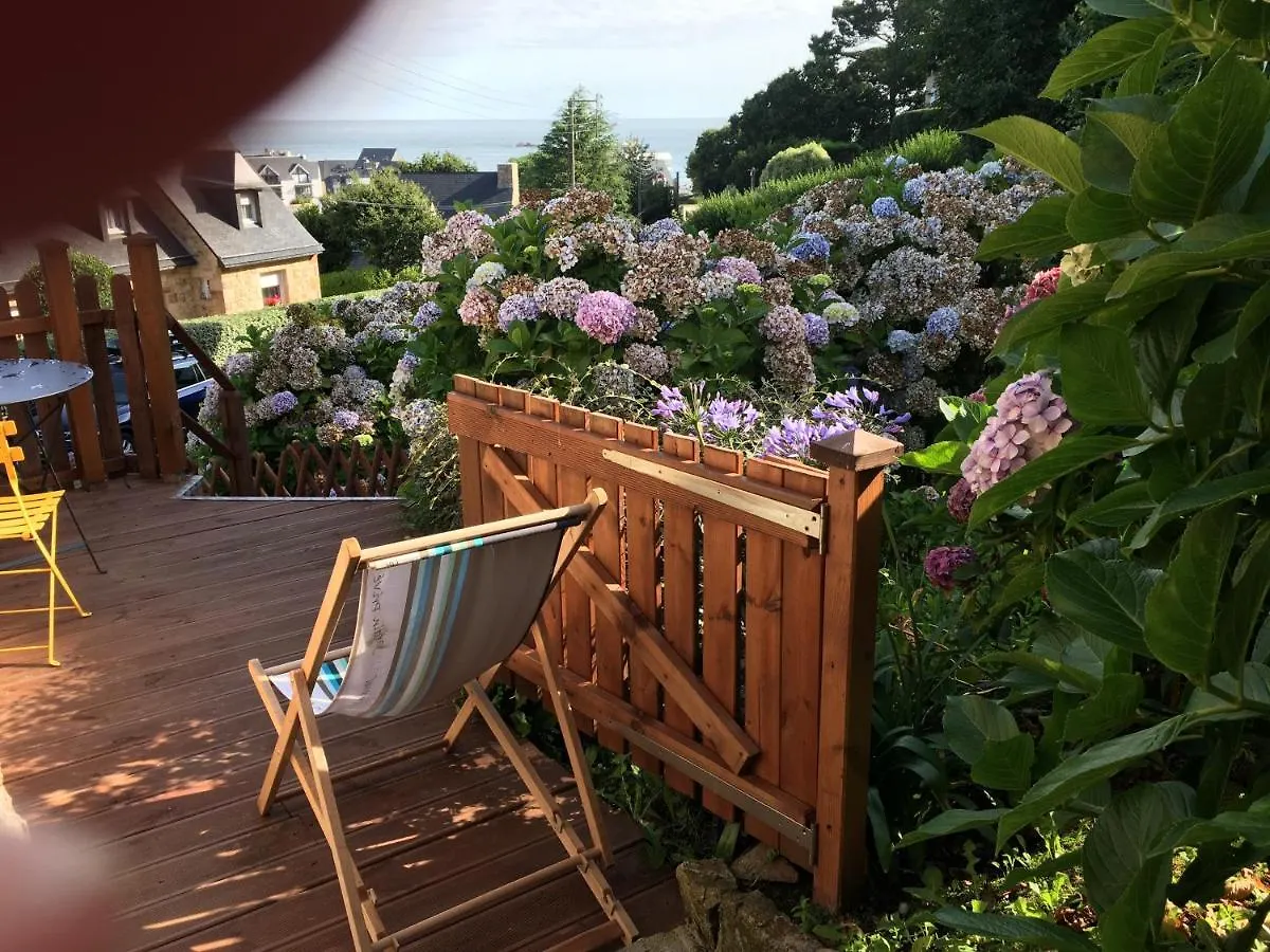Trestraou - Cote De Granit Rose - Vue Mer - Avec Terrasse ! Perros-Guirec France